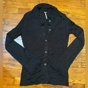 Free people ribbed cardigan